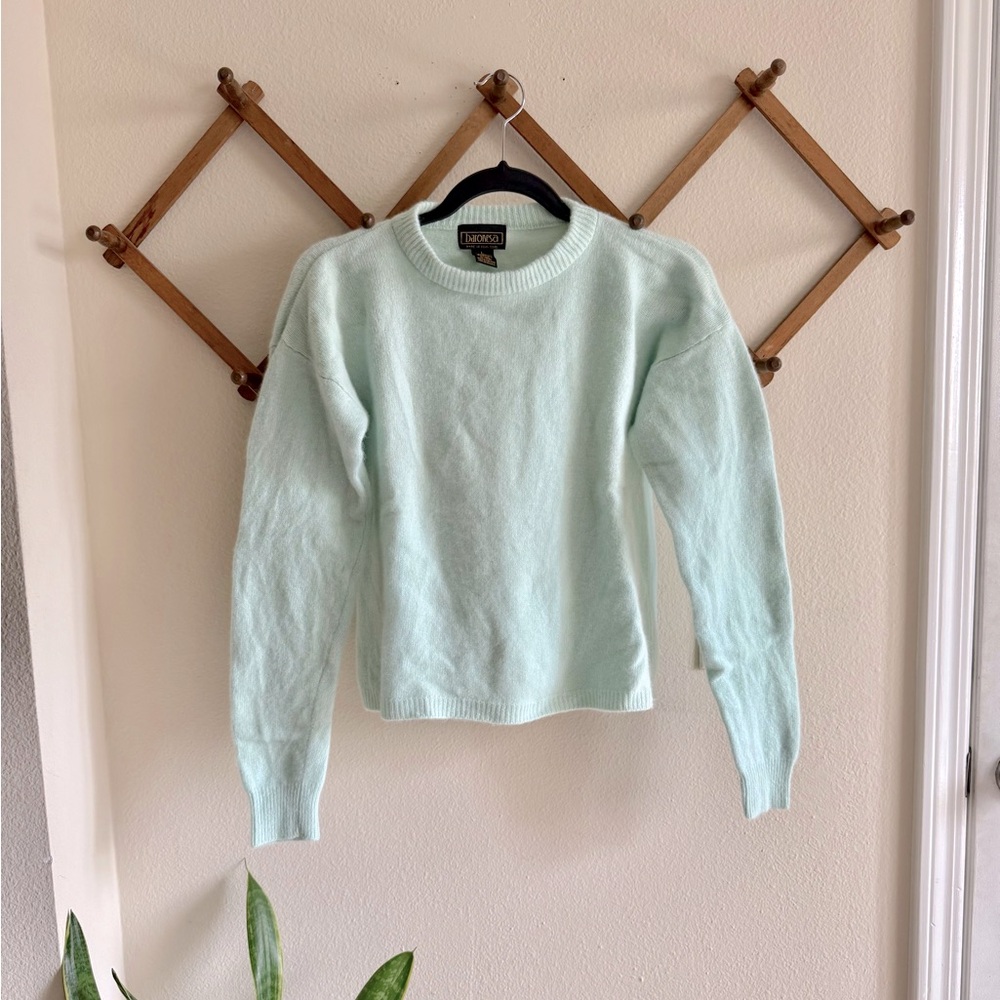 vintage lambswool/angora sweater